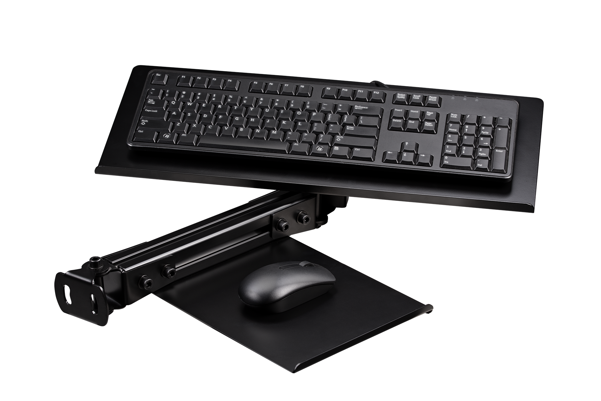 GTElite KEyboard and Mouse Tray Black