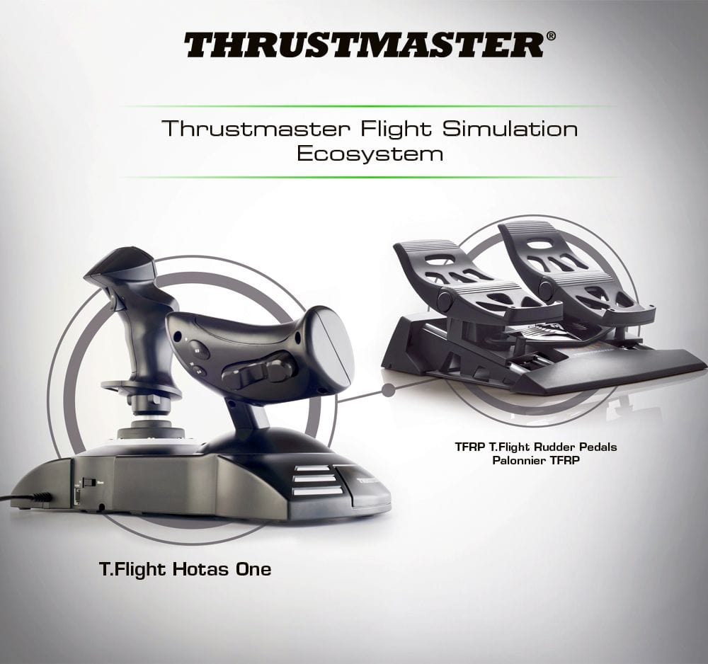 Thrustmaster - T.Flight Hotas One Flight Stick + Throttle [XBX/XONE/PC]