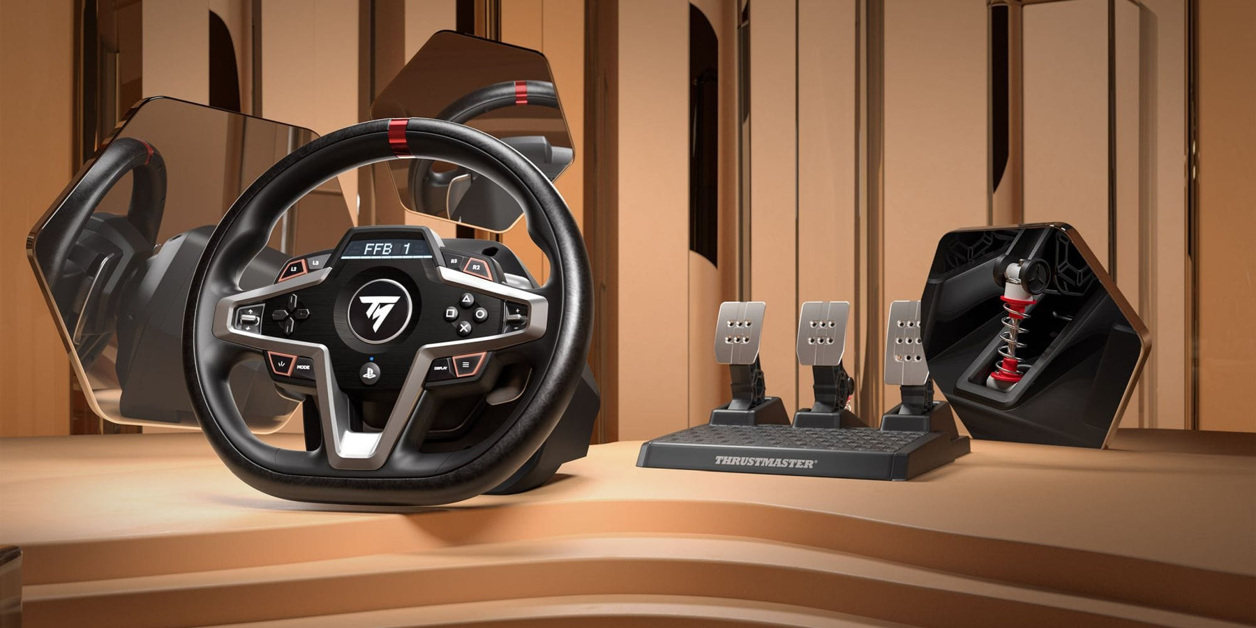 Thrustmaster - T248 Racing Wheel [PS5/PS4/PC]